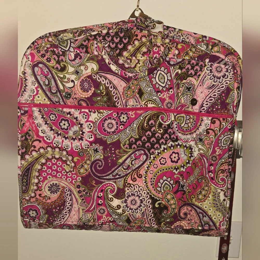 Paisley Print Garment Bag